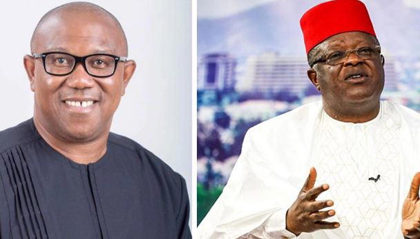Umahi accuses Obi of starting confrontation, faults his silence over supporters’ ‘Jesus’ remarks